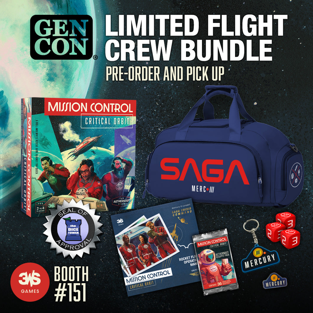 Mission Control Flight Crew Bundle (Blue)