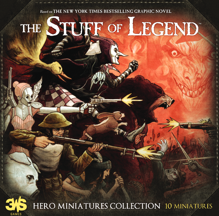 The Stuff of Legend - The Board Game - Hero Miniatures Collection