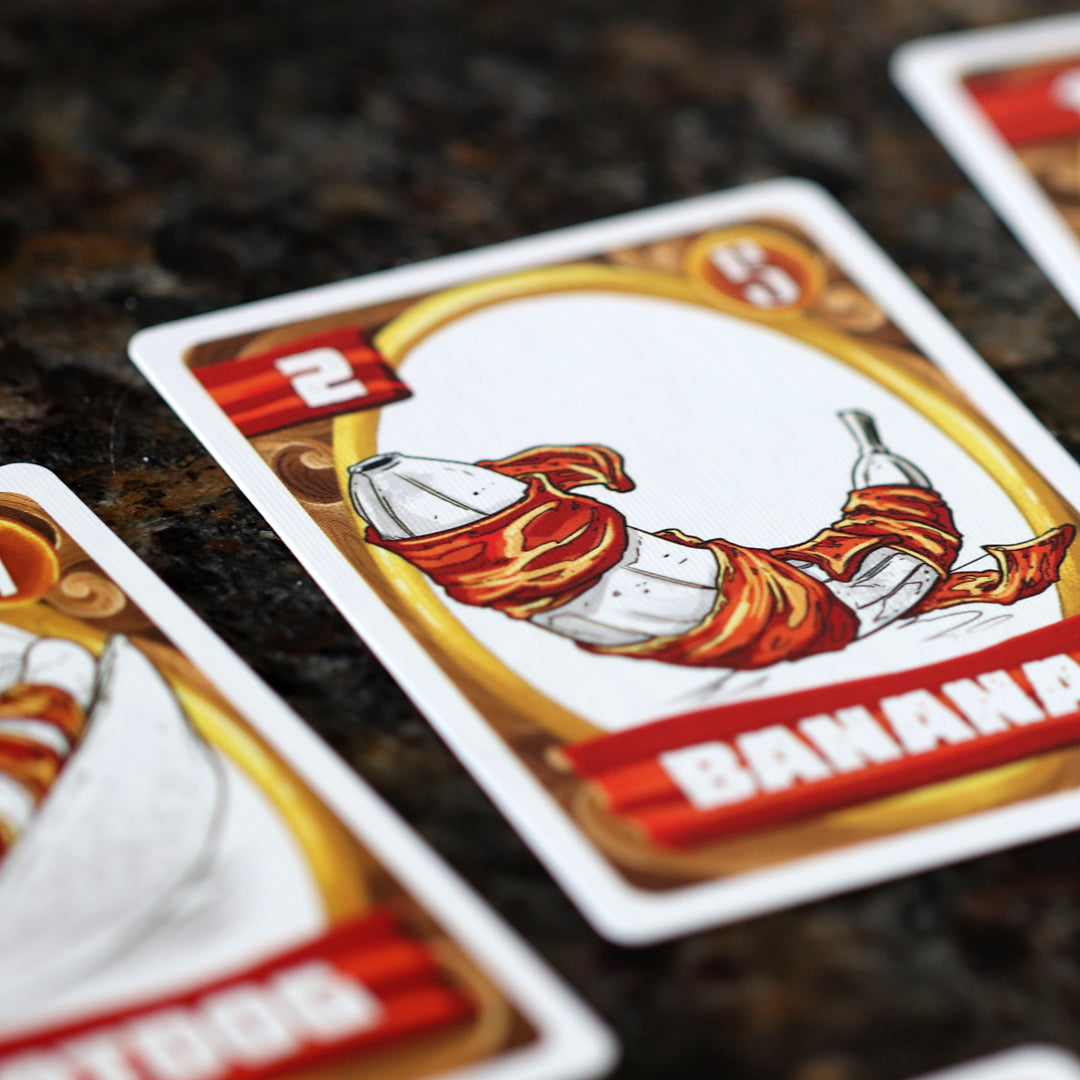 bacon card sleeves Bacon The Card Game